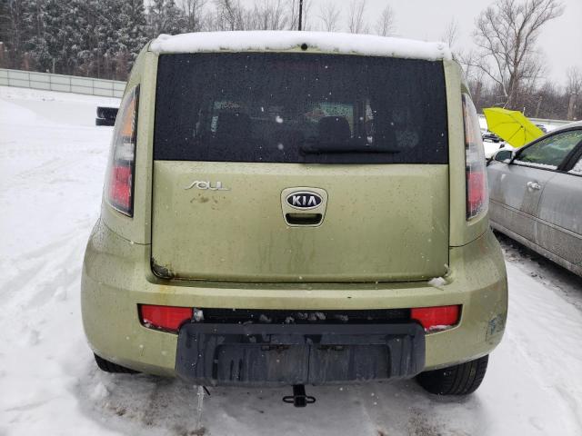 KNDJT2A25B7218775 - 2011 KIA SOUL + GREEN photo 6