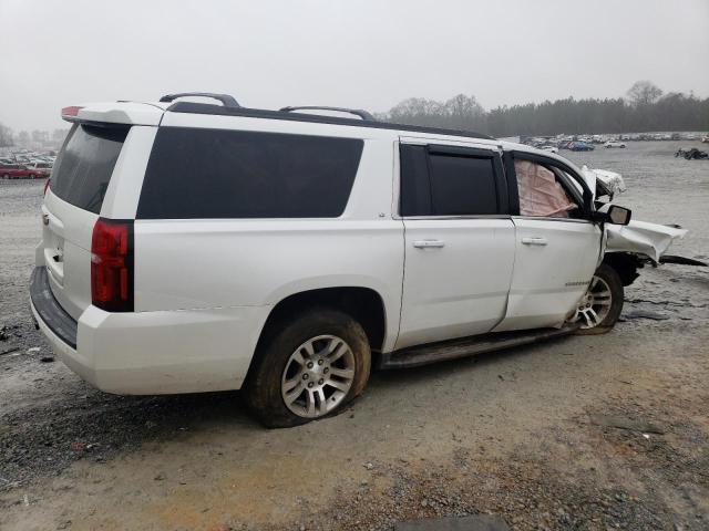 1GNSCHKC6GR424057 - 2016 CHEVROLET SUBURBAN C1500 LT WHITE photo 3