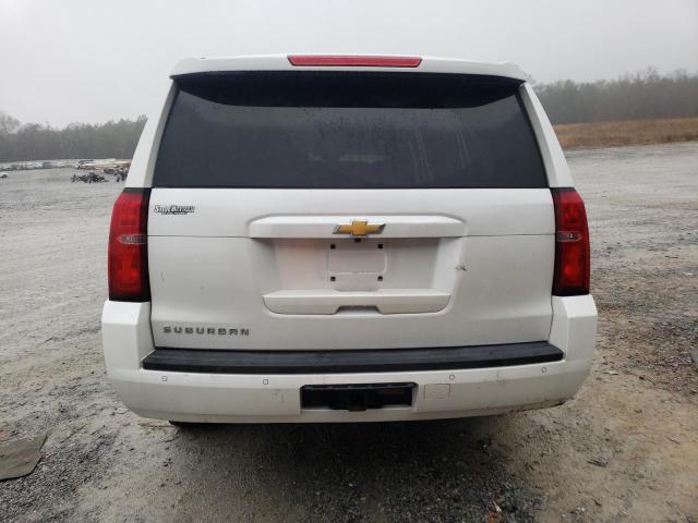 1GNSCHKC6GR424057 - 2016 CHEVROLET SUBURBAN C1500 LT WHITE photo 6