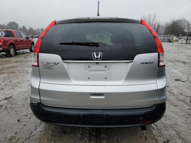 2HKRM4H52EH632687 - 2014 HONDA CR-V EX SILVER photo 6