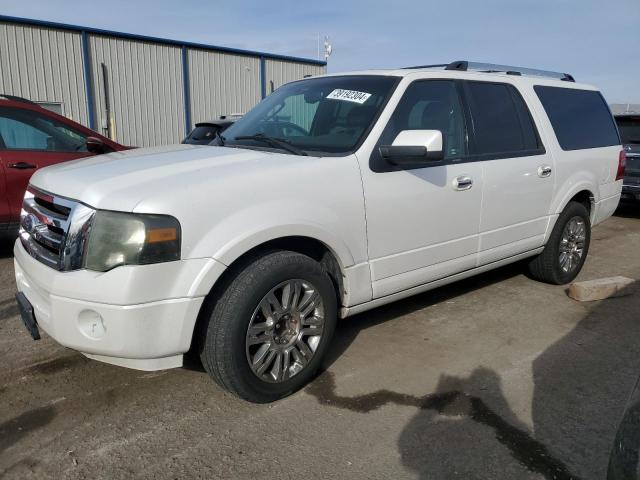 1FMJK1K5XBEF06370 - 2011 FORD EXPEDITION EL LIMITED WHITE photo 1
