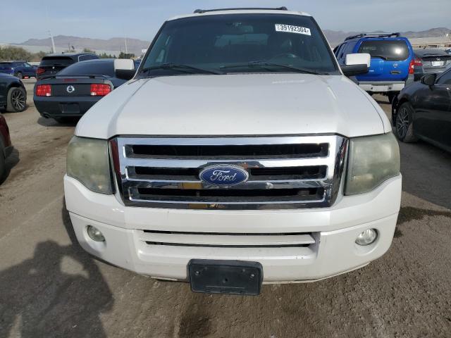 1FMJK1K5XBEF06370 - 2011 FORD EXPEDITION EL LIMITED WHITE photo 5