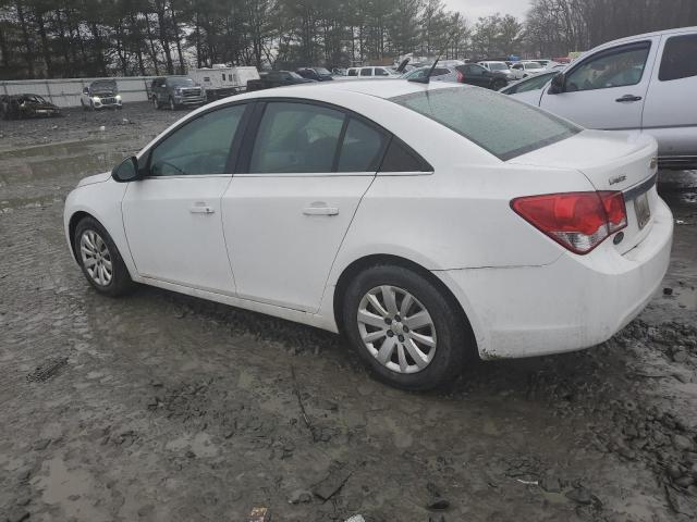 1G1PC5SH6B7188886 - 2011 CHEVROLET CRUZE LS WHITE photo 2