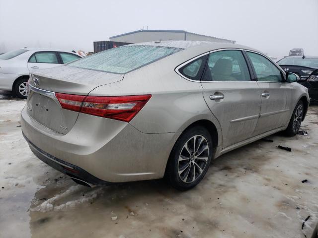 4T1BK1EB8HU264330 - 2017 TOYOTA AVALON XLE TAN photo 3