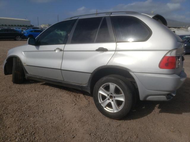 5UXFA13514LU35262 - 2004 BMW X5 3.0I SILVER photo 2