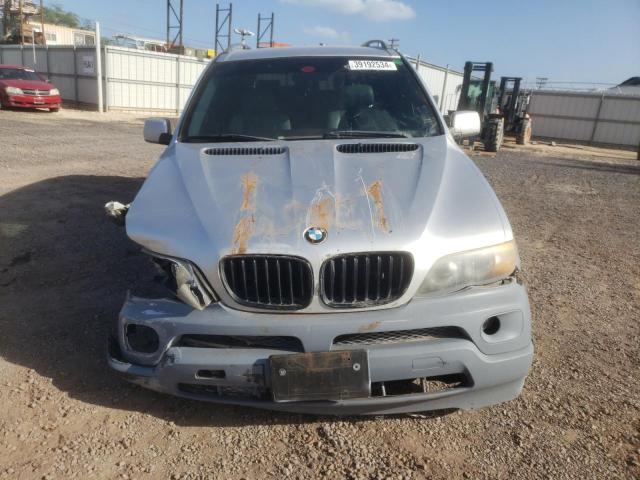 5UXFA13514LU35262 - 2004 BMW X5 3.0I SILVER photo 5