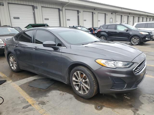 3FA6P0HD7KR166229 - 2019 FORD FUSION SE GRAY photo 4