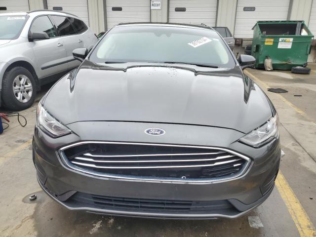 3FA6P0HD7KR166229 - 2019 FORD FUSION SE GRAY photo 5