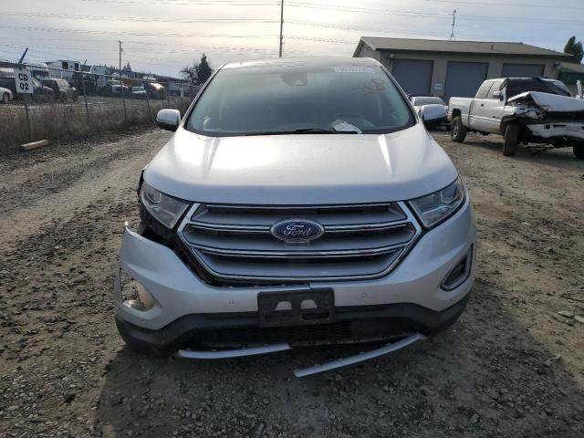 2FMPK4K8XJBB31340 - 2018 FORD EDGE TITANIUM SILVER photo 5