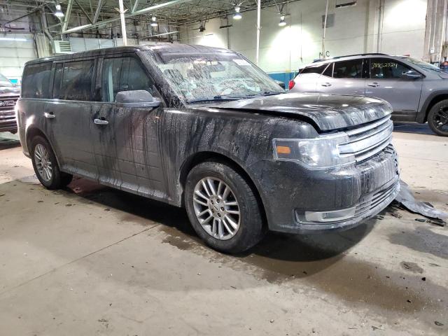 2FMGK5C86FBA04970 - 2015 FORD FLEX SEL BLACK photo 4