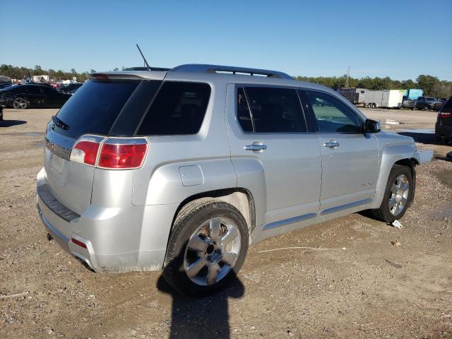 2GKFLYE3XD6244582 - 2013 GMC TERRAIN DENALI SILVER photo 3