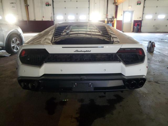 ZHWUC2ZF4KLA12479 - 2019 LAMBORGHINI HURACAN WHITE photo 6