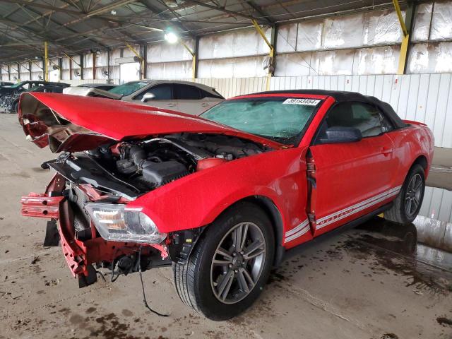 1ZVBP8EM7C5286366 - 2012 FORD MUSTANG RED photo 1
