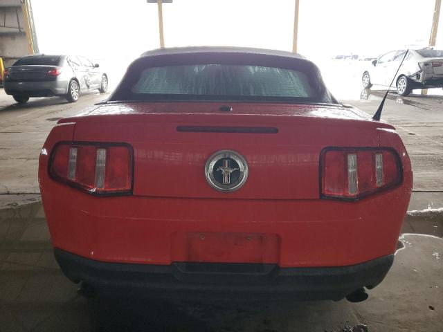 1ZVBP8EM7C5286366 - 2012 FORD MUSTANG RED photo 6