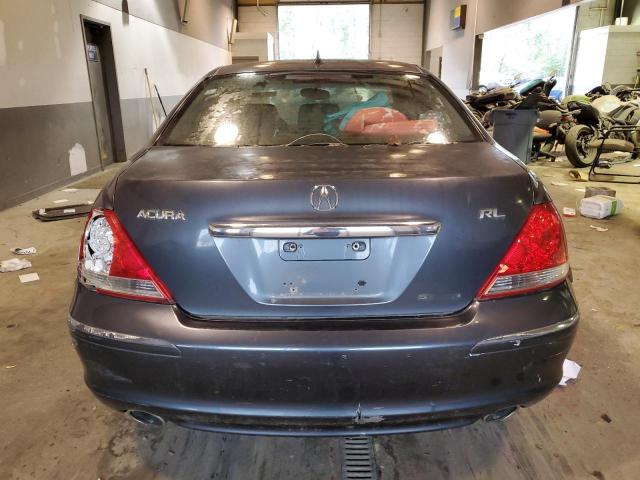 JH4KB16555C001435 - 2005 ACURA RL BLUE photo 6