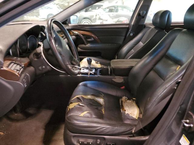 JH4KB16555C001435 - 2005 ACURA RL BLUE photo 7