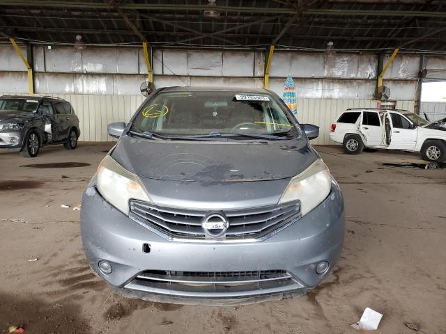 3N1CE2CP7FL414538 - 2015 NISSAN VERSA NOTE S GRAY photo 5