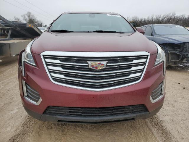 1GYKNBRS0HZ220265 - 2017 CADILLAC XT5 LUXURY MAROON photo 5