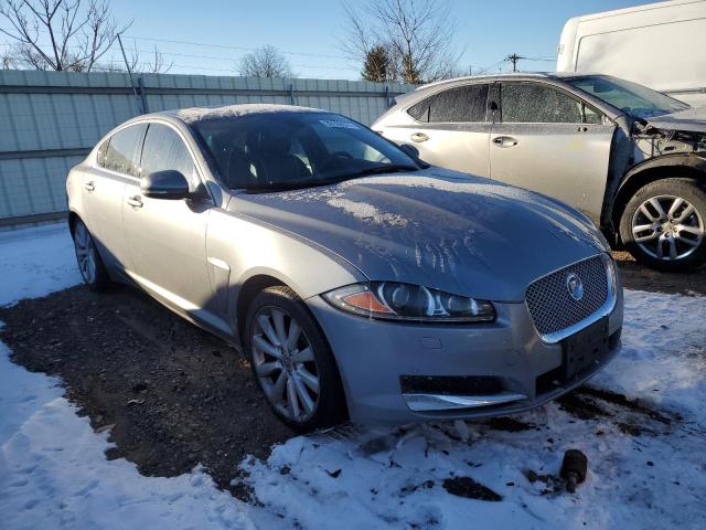 SAJWJ0EF9D8U08512 - 2013 JAGUAR XF SILVER photo 4