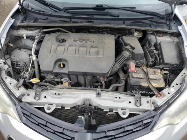 2T1BURHE5EC021599 - 2014 TOYOTA COROLLA L SILVER photo 11