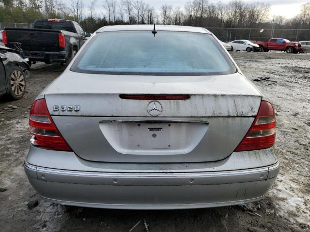 WDBUF65J64A434166 - 2004 MERCEDES-BENZ E 320 SILVER photo 6