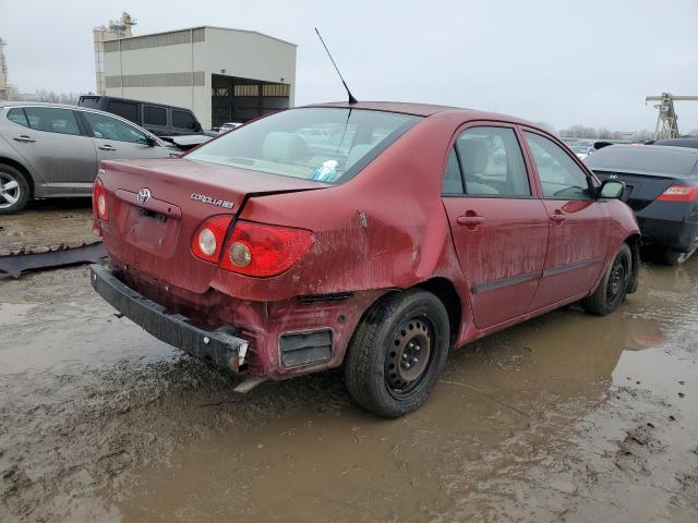 1NXBR32E98Z975914 - 2008 TOYOTA COROLLA CE BURGUNDY photo 3