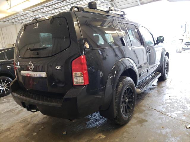 5N1AR1NB1AC625562 - 2010 NISSAN PATHFINDER S BLACK photo 3