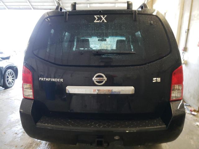 5N1AR1NB1AC625562 - 2010 NISSAN PATHFINDER S BLACK photo 6