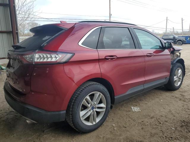 2FMPK3J95JBB30861 - 2018 FORD EDGE SEL RED photo 3