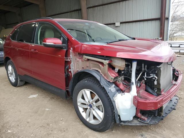 2FMPK3J95JBB30861 - 2018 FORD EDGE SEL RED photo 4