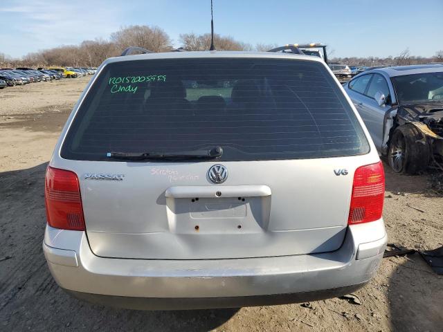 WVWVD23B0YE330285 - 2000 VOLKSWAGEN PASSAT GLX Gümüş foto 6