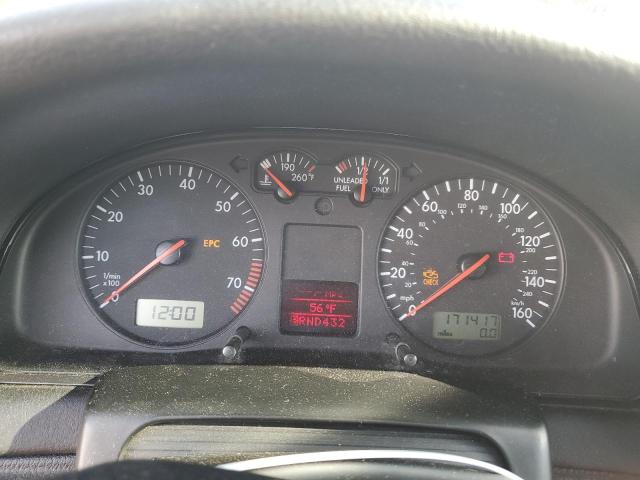 WVWVD23B0YE330285 - 2000 VOLKSWAGEN PASSAT GLX Gümüş foto 9