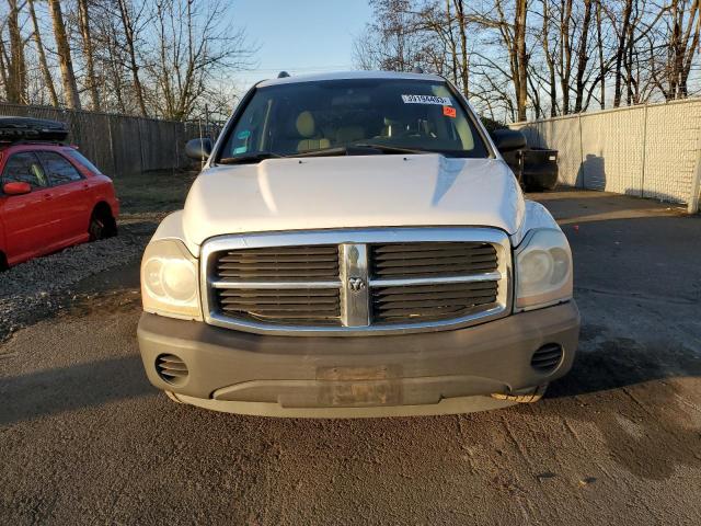 1D4HB38NX5F608789 - 2005 DODGE DURANGO ST WHITE photo 5