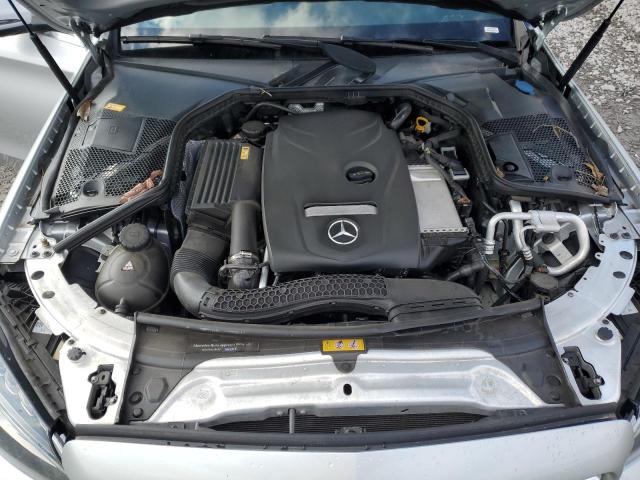 55SWF4KB2GU120441 - 2016 MERCEDES-BENZ C 300 4MATIC SILVER photo 11