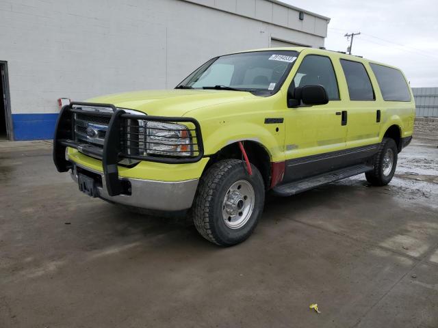 1FMNU41S45EB25591 - 2005 FORD EXCURSION XLT YELLOW photo 1