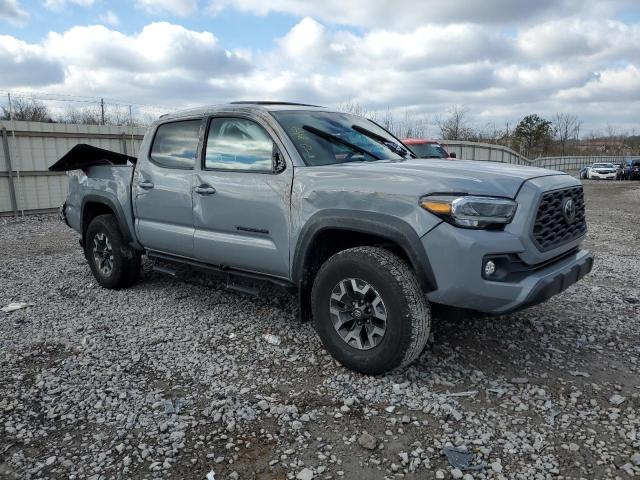 3TMCZ5AN9LM366356 - 2020 TOYOTA TACOMA DOUBLE CAB GRAY photo 4