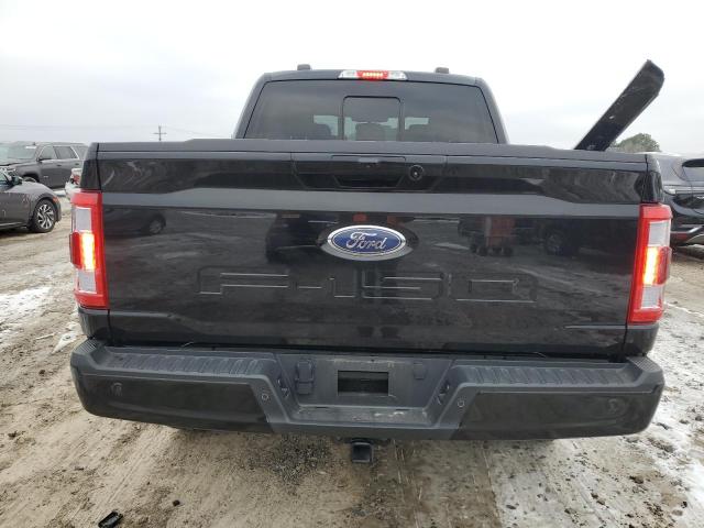 1FTFW1E59NKF25945 - 2022 FORD F150 SUPERCREW BLACK photo 6