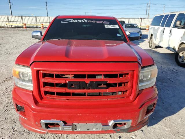 1GTN2UEH3EZ250356 - 2014 GMC SIERRA K1500 SLE RED photo 5