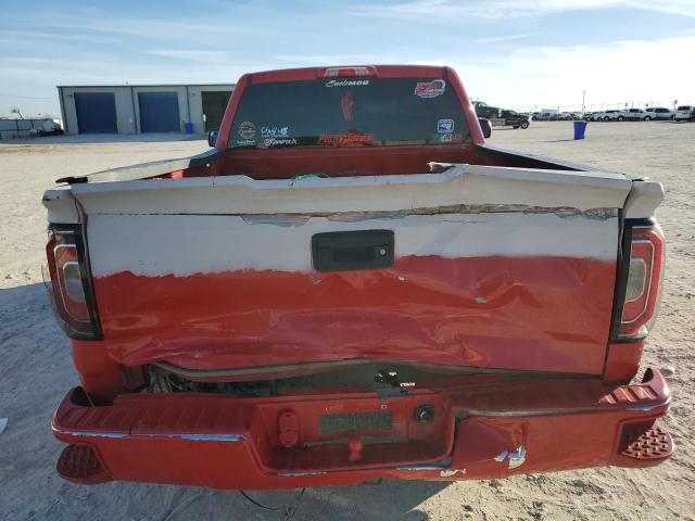 1GTN2UEH3EZ250356 - 2014 GMC SIERRA K1500 SLE RED photo 6