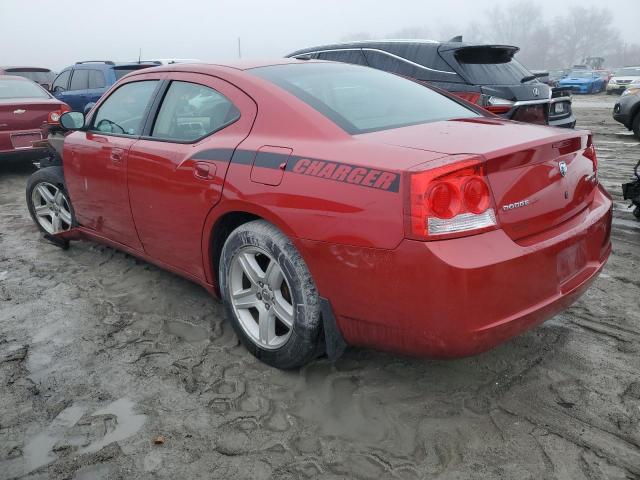 2B3KA33V89H601374 - 2009 DODGE CHARGER SXT RED photo 2