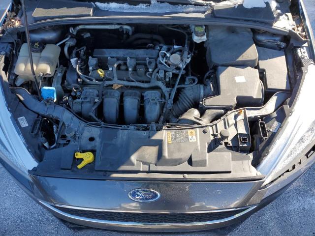 1FADP3K23JL219201 - 2018 FORD FOCUS SE GRAY photo 11