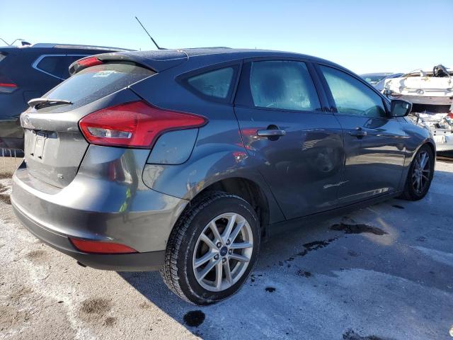 1FADP3K23JL219201 - 2018 FORD FOCUS SE GRAY photo 3