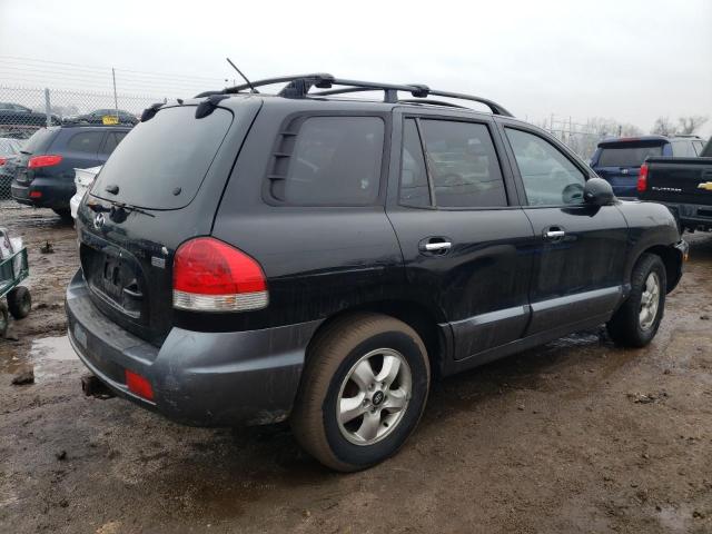 KM8SC13E06U078059 - 2006 HYUNDAI SANTA FE GLS BLACK photo 3