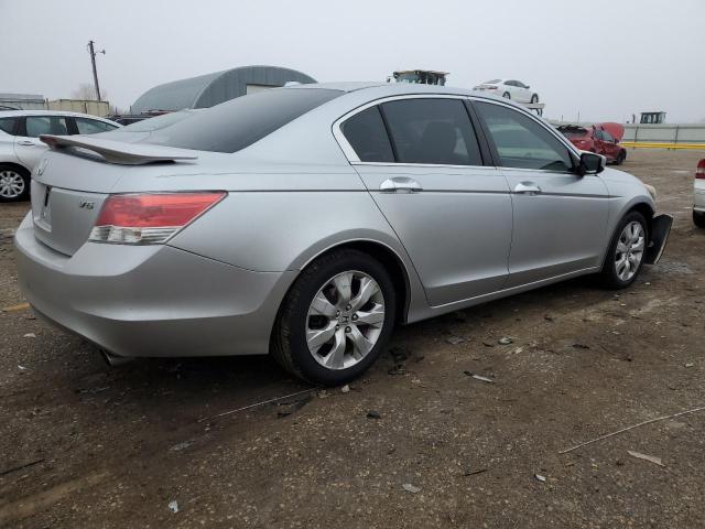 1HGCP368X8A044246 - 2008 HONDA ACCORD EXL SILVER photo 3