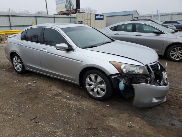 1HGCP368X8A044246 - 2008 HONDA ACCORD EXL SILVER photo 4