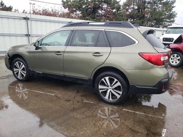 4S4BSENC4J3305290 - 2018 SUBARU OUTBACK 3.6R LIMITED GREEN photo 2