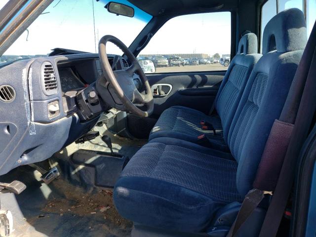 1GTFK24K3SZ563215 - 1995 GMC SIERRA K2500 BLUE photo 7