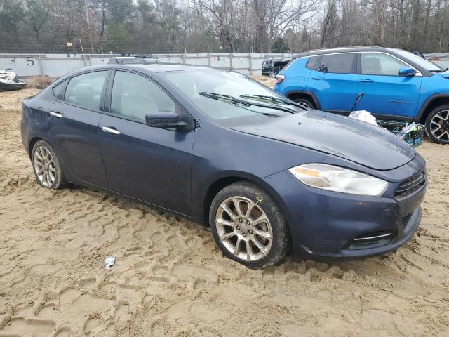 1C3CDFCB4FD205683 - 2015 DODGE DART LIMITED BLUE photo 4