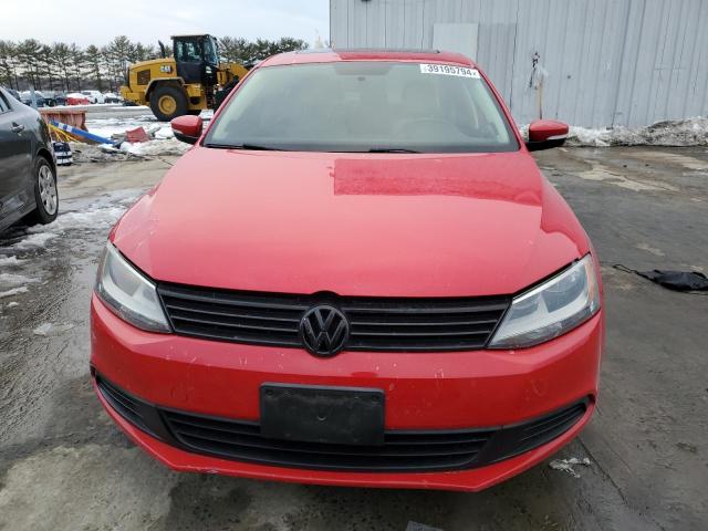 3VW3L7AJ2CM422483 - 2012 VOLKSWAGEN JETTA TDI RED photo 5