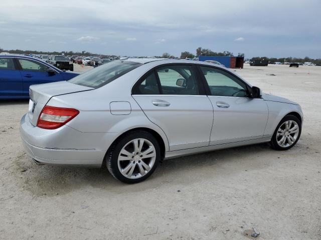 WDDGF54X28F105042 - 2008 MERCEDES-BENZ C 300 SILVER photo 3